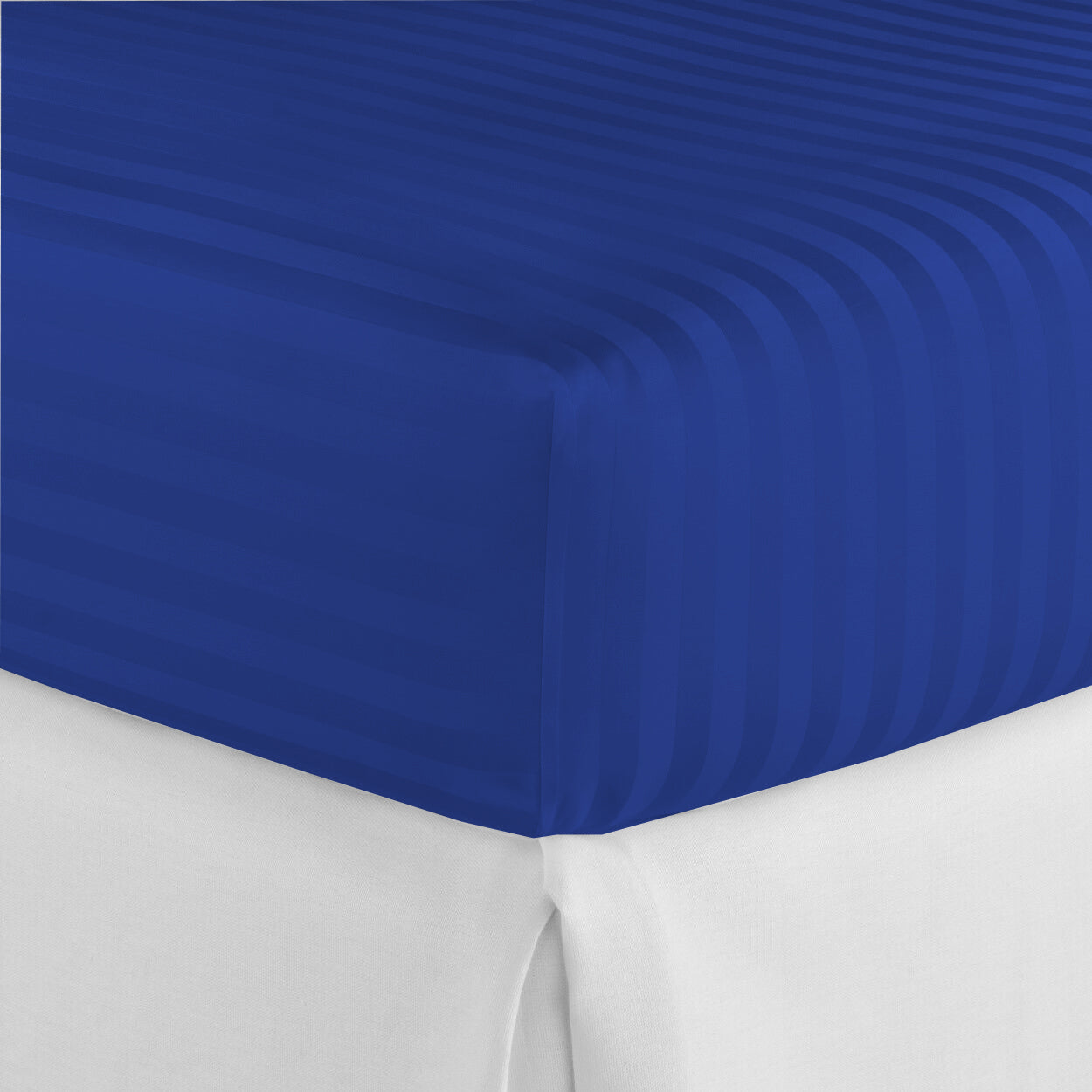 Luxury Fitted Sheets - Satin Stripes
