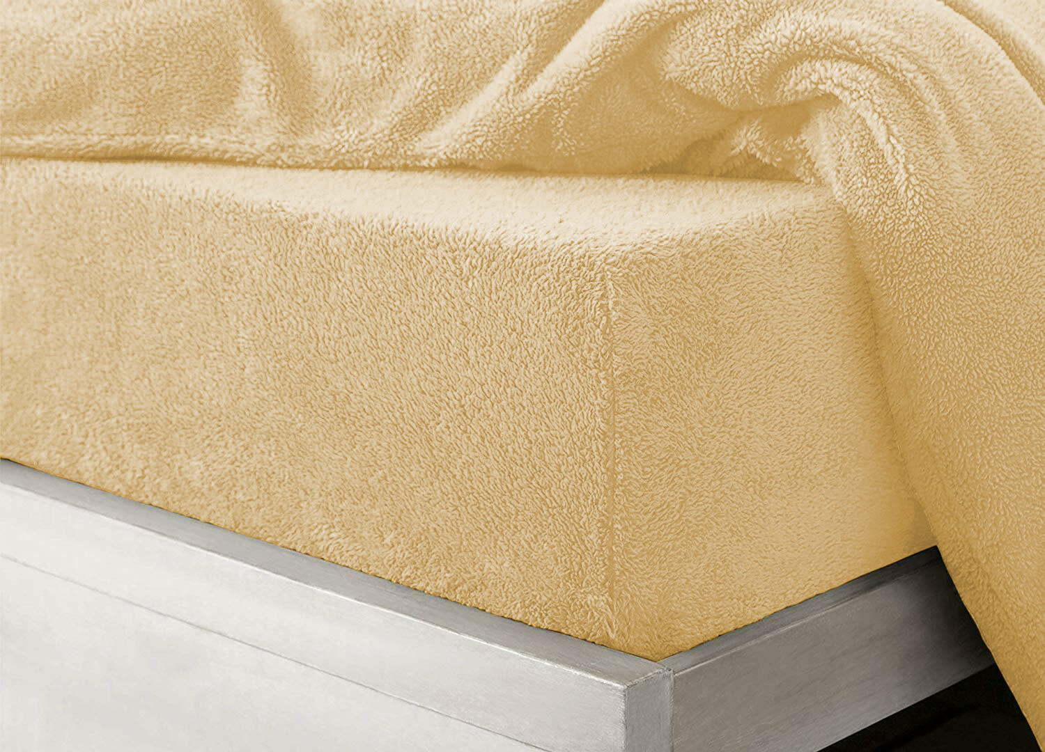 Teddy Coral Fleece Fitted Bed Sheets