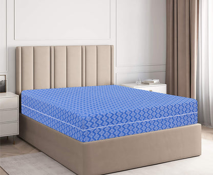 Angel Mattress Cover - Blue