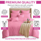 Hotel Quality Satin Stripe Duvet Cover Set