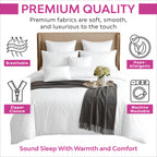 Hotel Quality Satin Stripe Duvet Cover Set