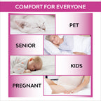 Hotel Quality Satin Stripe Duvet Quilt Cover Poly Cotton Bedding Set - Light Grey