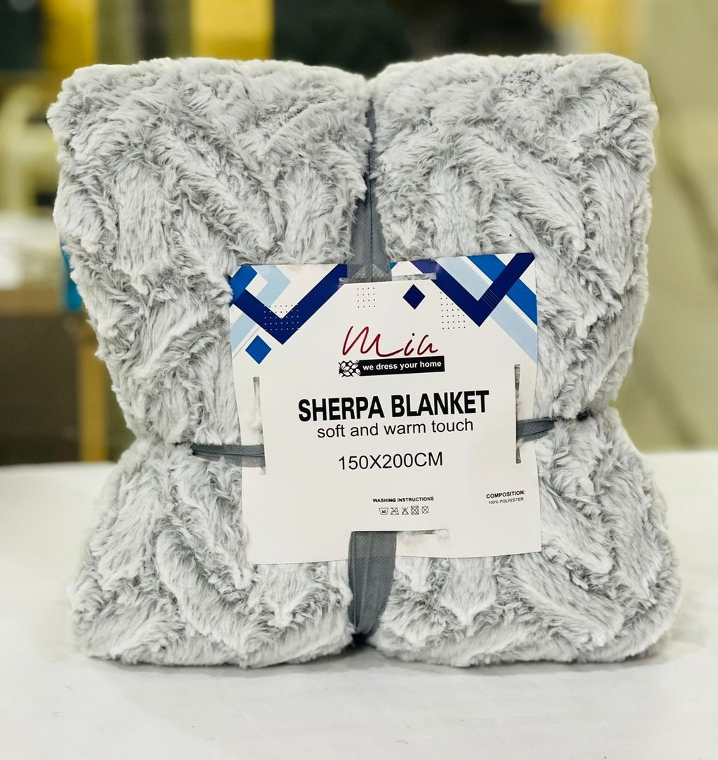 Faux Fur Fleece Blankets