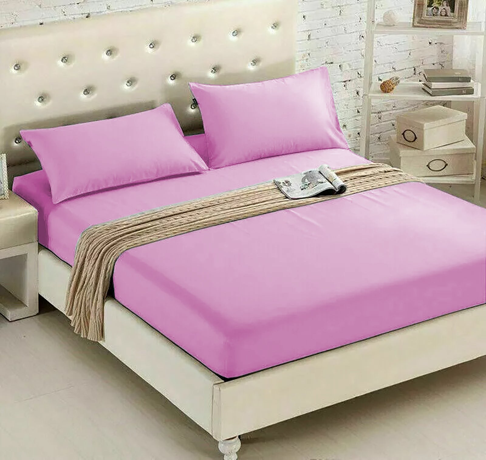 Plain Dyed Fitted Sheets